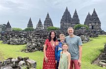 Merapi Jeep Sunrise, Borobudur Climb Up, Prambanan Temple Tour