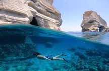 Full Day Boat Tour Around Milos and Poliegos