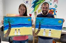 Paint and Sip at the Gallery and Wine Bar