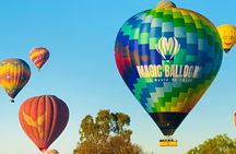 Travel by Hot Air Balloon, Teotihuacán Pyramids and Lunch