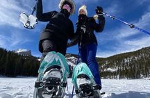 Snowshoeing in Rocky Mountains