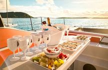 LUXURY Private Catamaran : BORA BORA Half Day Sailing, Snorkeling