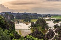 Boat and Bike Riding with Mua Cave in Ninh Binh Full Day Tour 