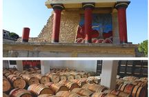 Knossos Palace Wine Raki & Olive Oil tasting in Heraklion 