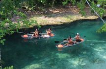 Private Clear Kayak at Bacalar Lagoon