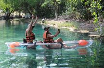 Private Clear Kayak at Bacalar Lagoon
