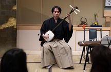 Japanaese tradtional Tsugaru Shamisen music lesson in Tokyo