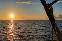 Guided sunset cruise on Raiatea Lagoon