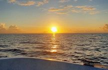 Guided sunset cruise on Raiatea Lagoon