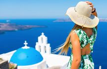 Santorini Panoramic Firostefani & Oia Blue Domes Private Tour