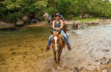 Combo Horseback Riding in Vallarta with ATV and Ziplines.