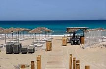 Falasarna Beach Private Jeep Tour with sunbeds & lunch