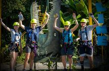 Full combo: ATV Waterfalls + Canopy Zip Line + Butterfly Garden