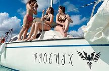 Bacalar Private Sailing Tour Open Bar with Pick Up
