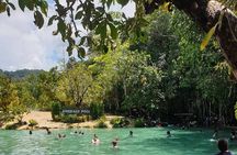 Krabi Jungle Tour:Krabi Hot Springs Waterfall,Emerald Pool and Tiger Cave Temple