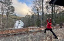 Asheville Private Waterfall Yoga Hike: Find Your Zen in Nature
