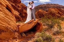 Fire Rock Wedding at Redstone Dune Trails