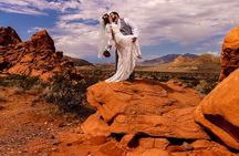 Fire Rock Wedding at Redstone Dune Trails