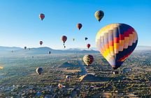 Balloon flight with tour to Teotihuacán from Mexico City