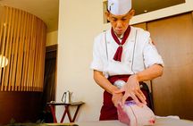 Luxurious Kobe Beef Teppanyaki Course Meal in Kobe
