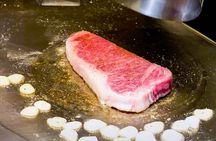 Luxurious Kobe Beef Teppanyaki Course Meal in Kobe