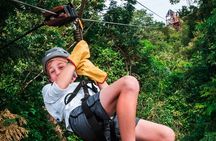 Ziplining in Cozumel Mexico – 5 Line Adventure