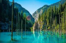Treasures of Almaty lakes Kaindy and Kolsai,Charyn Canyon VIP car