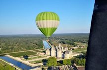 Hot air ballooning: Chambord, Blois, Chenonceau, Cheverny or Chaumont