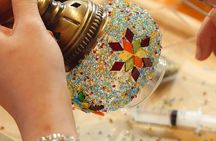 Istanbul Turkish Mosaic Lamp Workshop with Bosphorus View