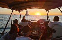 Sunset Tour in Naples Bay on a New Godfrey- All included