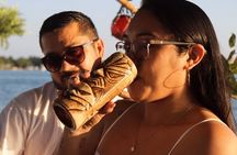 Private Tiki Boat Experience in Caye Caulker