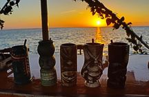 Sunset Tiki Bar Cruise in Caye Caulker, Belize