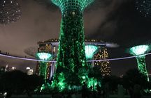 SG Evening/Nite -River Cruise, Marina Bay Light Show, Chinatown