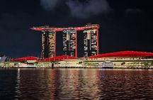 SG Evening/Nite -River Cruise, Marina Bay Light Show, Chinatown