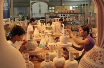 Hanoi City Tour - Red River Bat Trang Pottery Village Tour