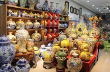 Hanoi City Tour - Red River Bat Trang Pottery Village Tour
