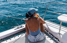 Deluxe Catamaran Tour to Isla Mujeres, Drinks, Snorkeling, Buffet