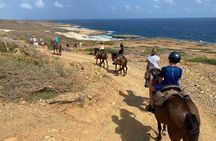 Horseback Ride Tour to Natural Pool in Arikok National Park