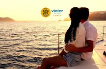 Santorini Caldera Cruise: Swim-Stops, Greek Meal and Sunset Views