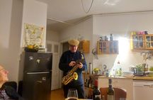 Traditional German Dinner with Live Sax Performance in Berlin