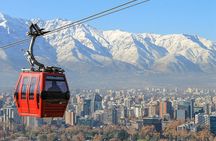 Cable Car, Funicular and Sightseeing Bus in Santiago one day