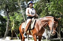 ATV & Horseback Ride with Ziplines Cenote from Playa del Carmen