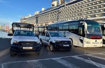  Moorea Cruise Ships: 4x4, Belvedere,Magic Mountain pineaple