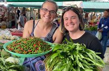Morning Cooking Class in Organic Farm with Local Market Tour