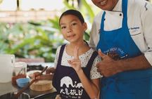 Morning Cooking Class in Organic Farm with Local Market Tour