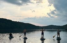 Summersville Lake and Kanawha Falls Paddle Boarding