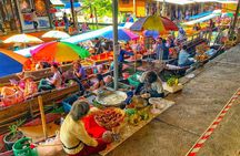 Bangkok: Floating and Train Market with Boat Trip