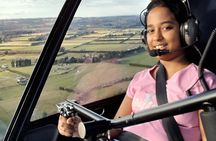 Helicopter trial Flight. Have a go at being the pilot
