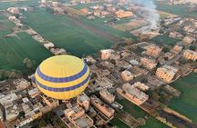 Hot air balloon ride in Luxor with hotel delivery service