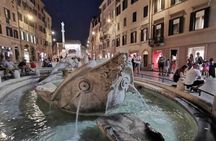 Rome with Golf Cart at Night with Pizza & Ice Cream